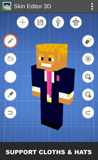 Skin Editor 3D for Minecraft 7.1. Скриншот 7