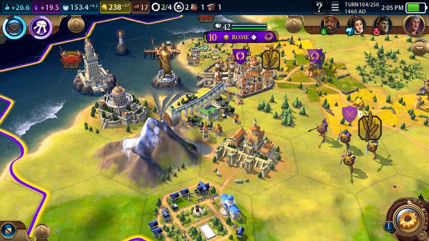 Sid Meier's Civilization VI вышла на Android с бесплатной демоверсией