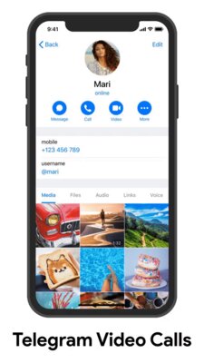 Telegram запустил видеозвонки в честь своего 7-летия