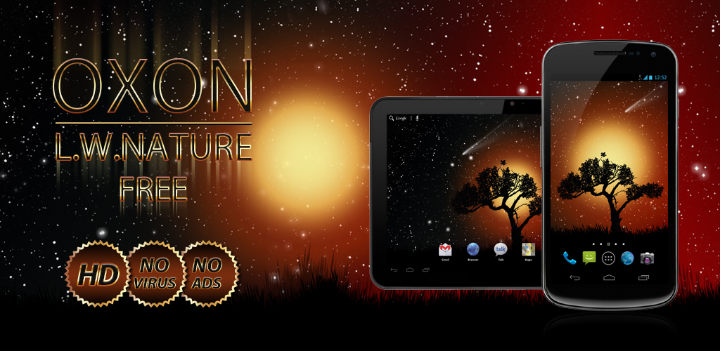 Обзор красивых живых обоев OXON Nature HD для Android Обзор красивых живых обоев OXON Nature HD для Android