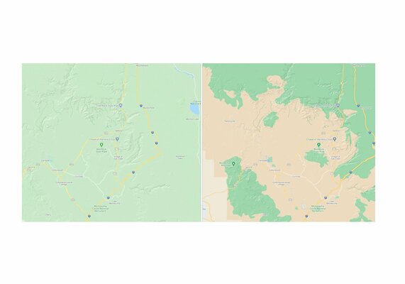 Google Карты стали подробнее, красочнее и теперь показывают пешеходные тротуары