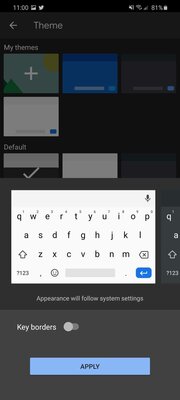 Google уже тестирует автоматическую смену дневной/ночной темы в Gboard