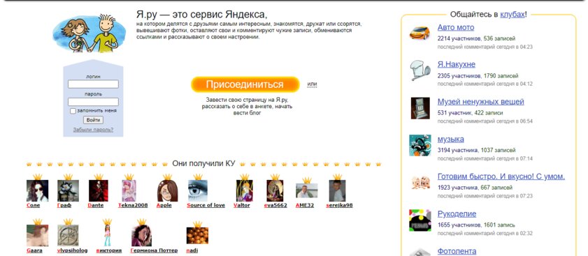 Яндекс.Пиво, Яндекс.Народ и другие проекты Яндекса, которых больше нет