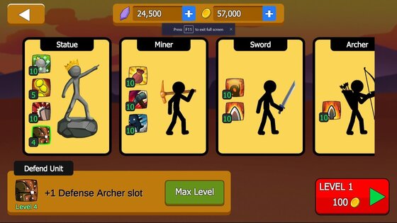 Stickman Battle War 4.3.4. Скриншот 6