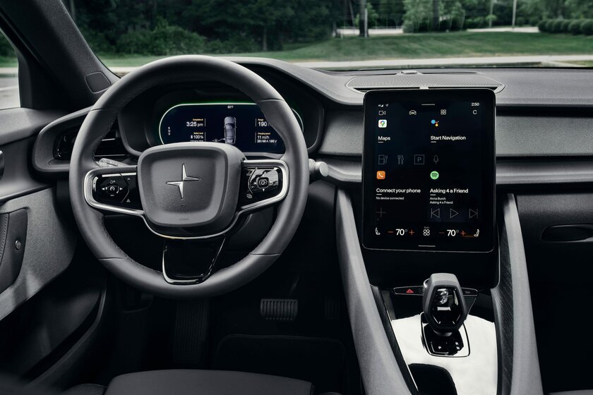 Выезд в город на Polestar 2 — первом автомобиле под управлением Android Automotive