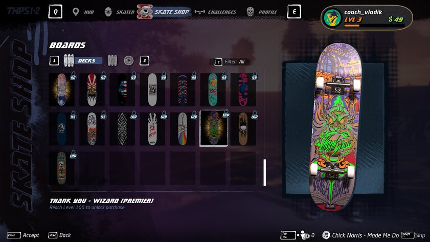 Обзор Tony Hawk's Pro Skater 1+2. Безумные трюки с привкусом адреналина