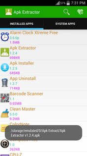 Apk Extractor 2.2.5. Скриншот 5