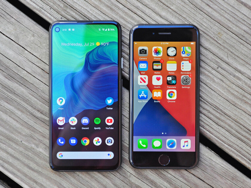Перешел с iPhone SE 2020 на Pixel 4a и сделал неоднозначные выводы. Дело не в системах