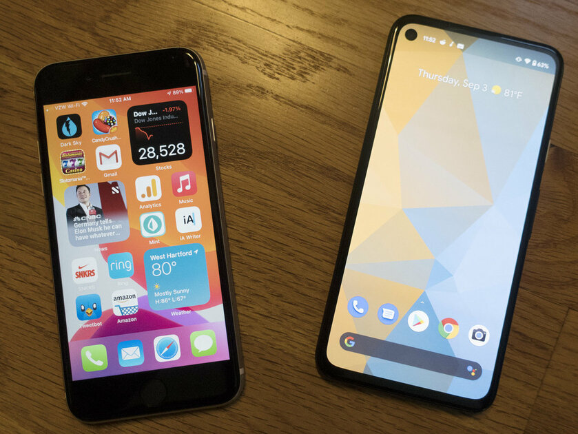 Перешел с iPhone SE 2020 на Pixel 4a и сделал неоднозначные выводы. Дело не в системах