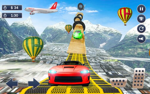 Mega Ramp Car Simulator 9.3.1. Скриншот 5