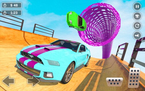 Mega Ramp Car Simulator 9.3.1. Скриншот 12