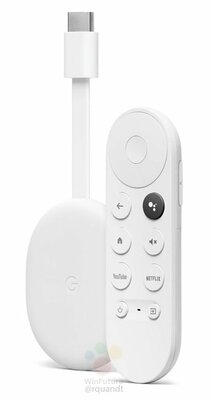 Появились официальные изображения нового Chromecast от Google