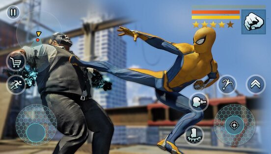 Spider Rope Gangster Hero Vegas 1.1.9. Скриншот 12