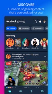 Facebook* Gaming 165.1.0. Скриншот 1