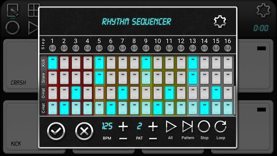 Drum Machine 1.9. Скриншот 12