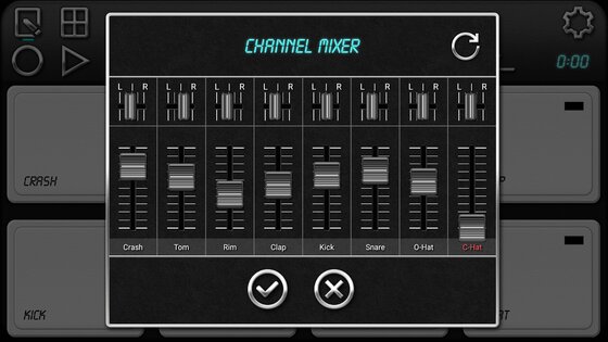 Drum Machine 1.9. Скриншот 17