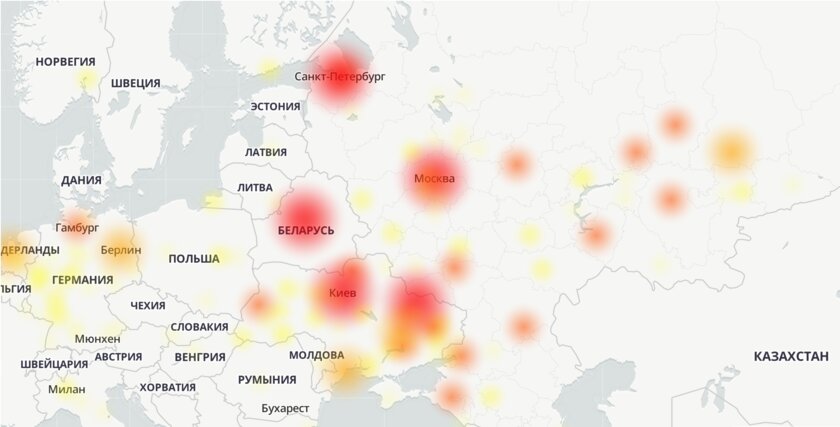 В Telegram снова масштабный сбой. В Москве и Санкт-Петербурге не подключается к серверу