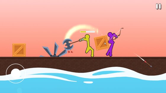 Stickman Supreme Duelist 2 Fight Warriors 1.0. Скриншот 2
