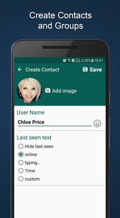 WhatsMock – создать фейк переписку WhatsApp 1.16.2. Скриншот 2