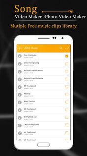 Song Video Maker - Photo Video 50.0. Скриншот 2