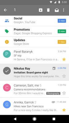 Облегчённая версия Gmail для слабых устройств теперь доступна всем в Google Play