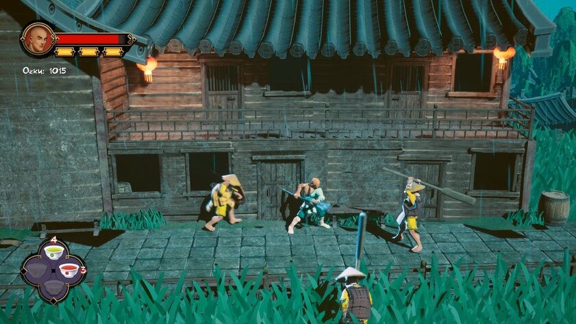 Обзор 9 Monkeys of Shaolin. Посохом прямо промеж глаз