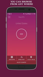 MaxVPN 4.1.3. Скриншот 4