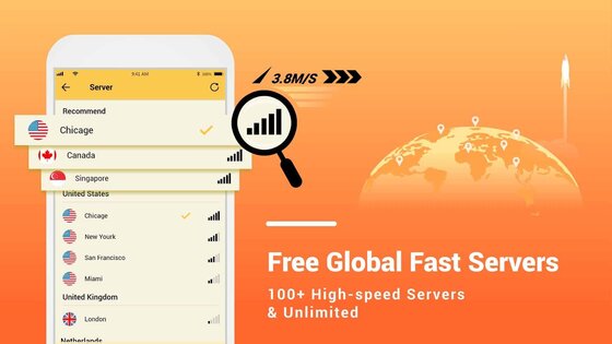VPN Master Lite 1.0.7512. Скриншот 3