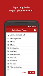 MegaSync – автосинхронизация Mega 7.2.2. Скриншот 3