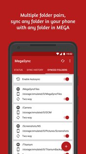 MegaSync – автосинхронизация Mega 7.2.2. Скриншот 6