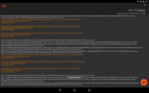 Orxy: Tor Proxy 2.1.16. Скриншот 13