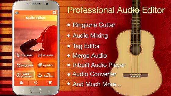 Audio MP3 Editor 1.93. Скриншот 1