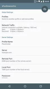 Shadowsocks 5.3.4. Скриншот 1