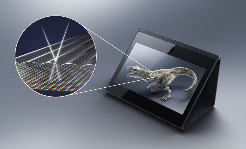 Sony показала 3D-дисплей, не требующий специальных очков