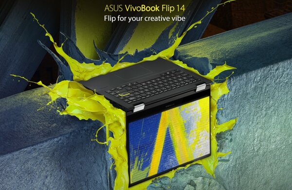 Представлен ASUS VivoBook Flip 14 — первый ноутбук с дискретной видеокартой Intel