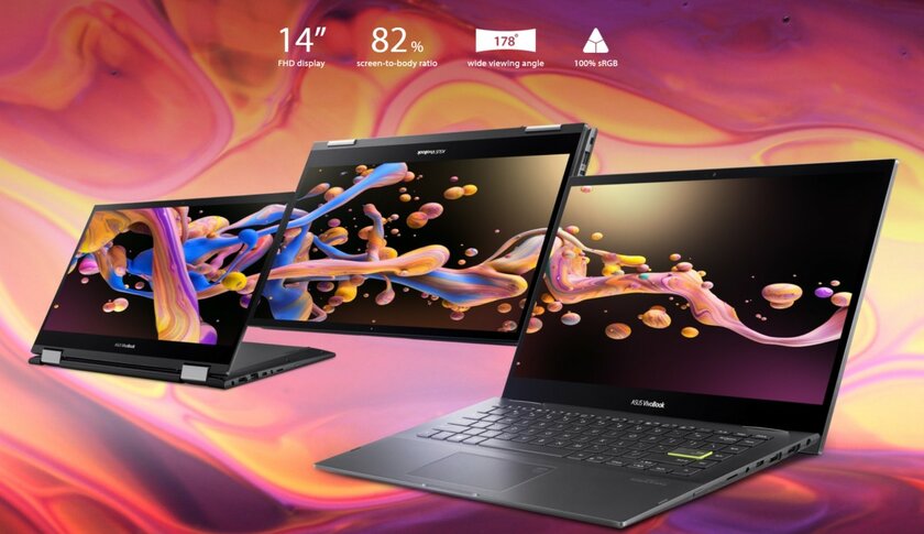 Представлен ASUS VivoBook Flip 14 — первый ноутбук с дискретной видеокартой Intel