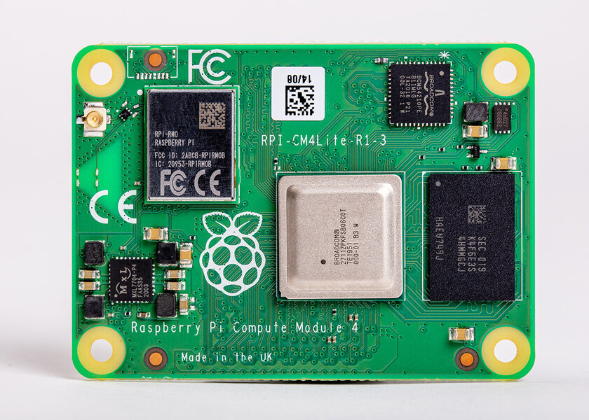 Представлен компьютер Raspberry Pi Compute Module 4 — ещё быстрее и меньше