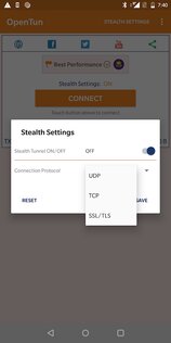OpenTun VPN 2.0. Скриншот 3