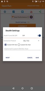 OpenTun VPN 2.0. Скриншот 4