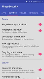 FingerSecurity 3.13. Скриншот 3