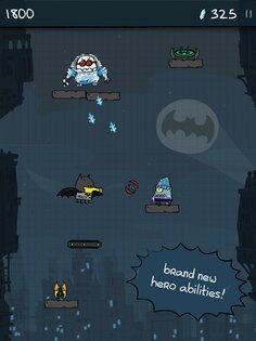 Doodle Jump DC Super Heroes 1.7.2. Скриншот 2