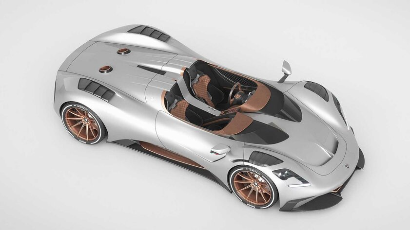 Ares S1 Project Spyder разгоняется до сотни за 2,7 секунды: у него при этом нет крыши и лобового стекла