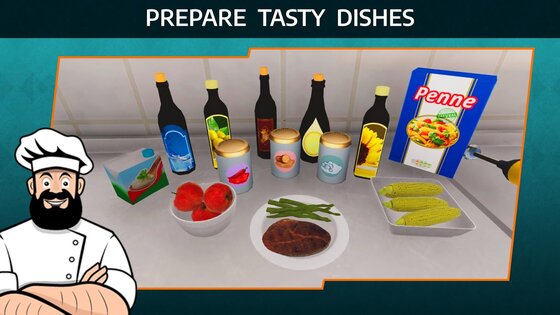 Cooking Simulator Mobile 1.107. Скриншот 1