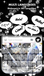 Diamond Live Wallpaper and Keyboard 5.24.2. Скриншот 4