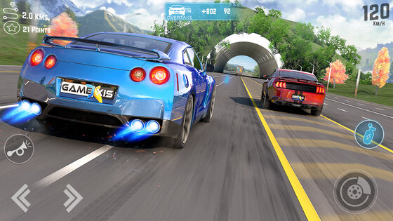 Real Highway Car Racing Game 13.5.6. Скриншот 1