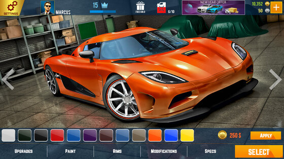 Real Highway Car Racing Game 13.5.6. Скриншот 3