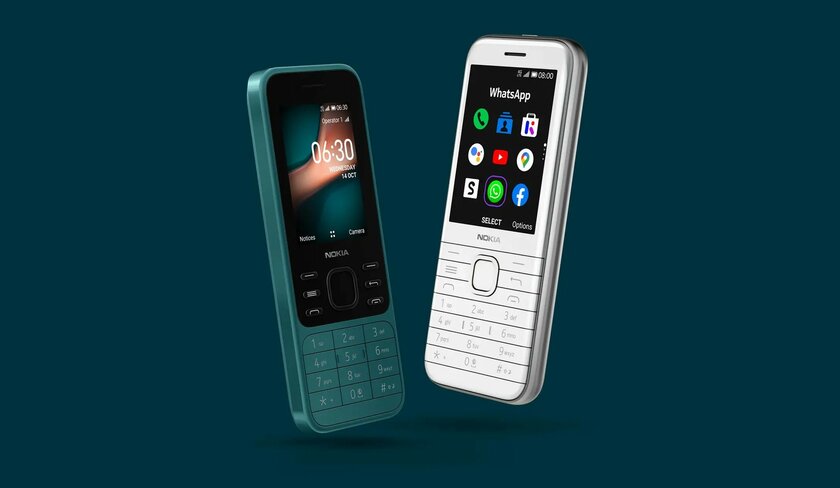 Представлены обновлённые версии классических телефонов Nokia 6300 и Nokia 8000