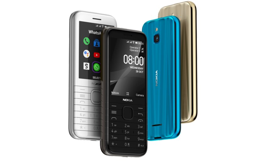 Представлены обновлённые версии классических телефонов Nokia 6300 и Nokia 8000