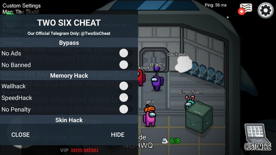 Among Us MOD Menu 2023.2.28. Скриншот 4