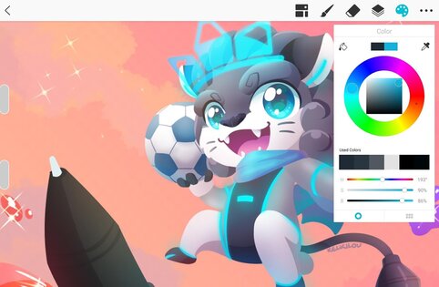 Huion Sketch 3.4.3. Скриншот 5